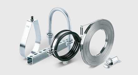 complete pipe support system range