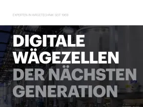 Digitale wägezellen der nächsten generation