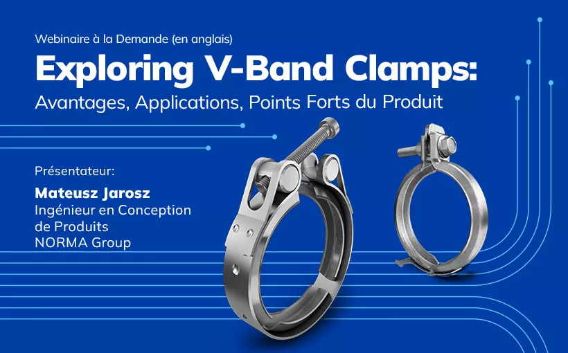 V-profile NORMA clamps webinar