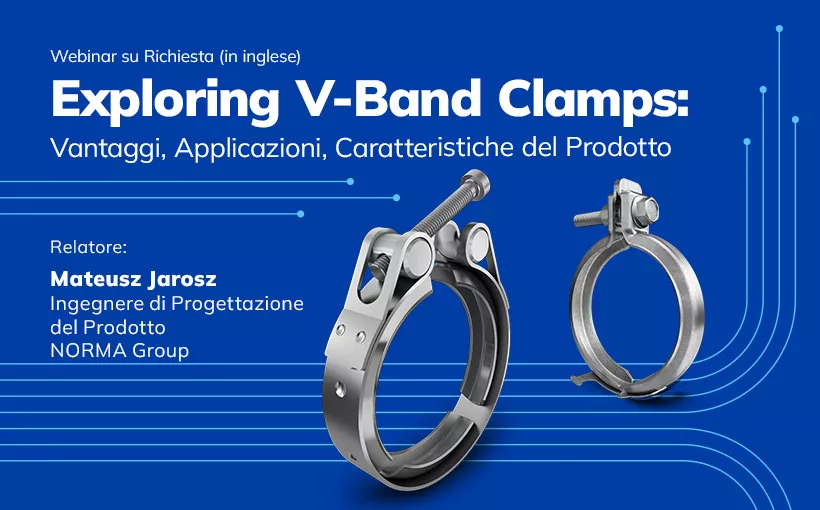 V-profile NORMA clamps webinar